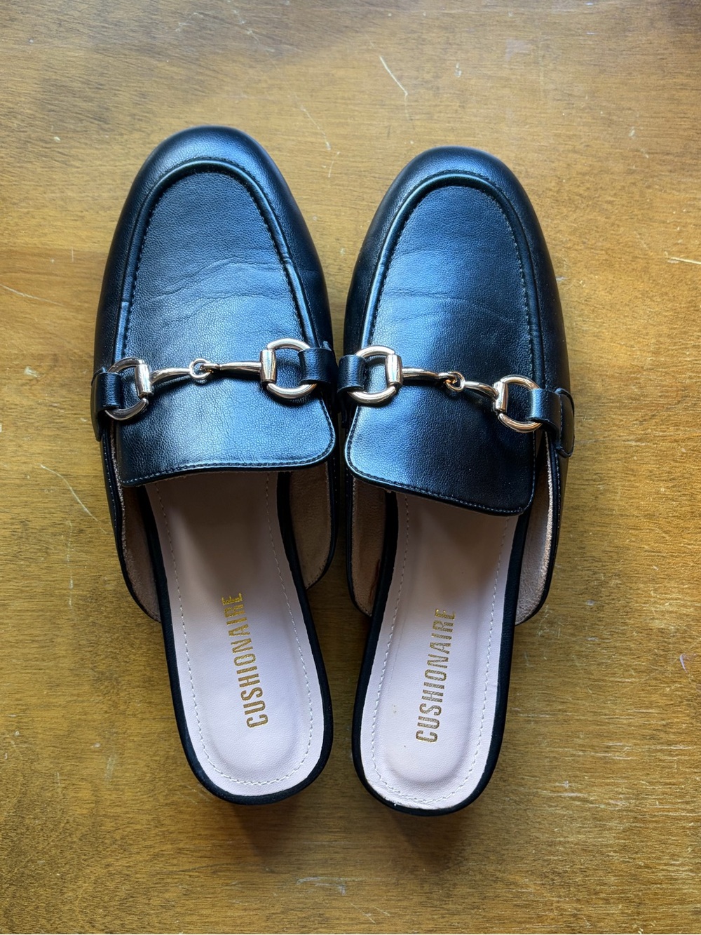 Black Mule Loafers